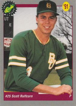 1991 Classic Draft Picks #21 Scott Ruffcorn Front