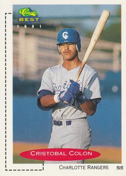 1991 Classic Best #183 Cristobal Colon Front