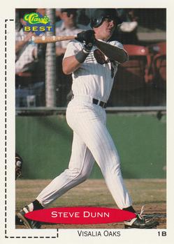 1991 Classic Best #241 Steve Dunn Front