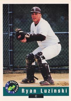 1992 Classic Draft Picks #23 Ryan Luzinski Front