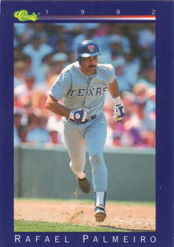 1992 Classic #69 Rafael Palmeiro Front