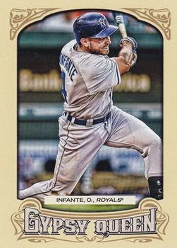 2014 Topps Gypsy Queen #129 Omar Infante Front