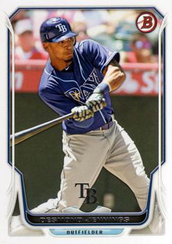 2014 Bowman #17 Desmond Jennings Front