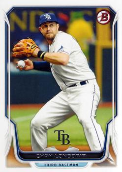 2014 Bowman #78 Evan Longoria Front