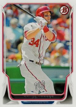 2014 Bowman #200 Bryce Harper Front