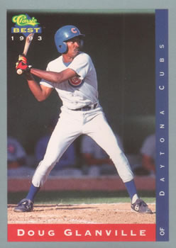 1993 Classic Best #5 Doug Glanville Front