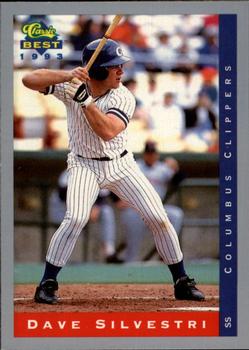 1993 Classic Best #291 Dave Silvestri Front