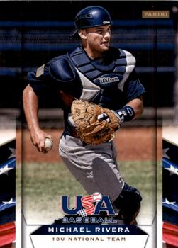 2013 Panini USA Baseball #40 Michael Rivera Front