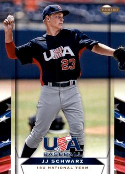 2013 Panini USA Baseball #41 JJ Schwarz Front