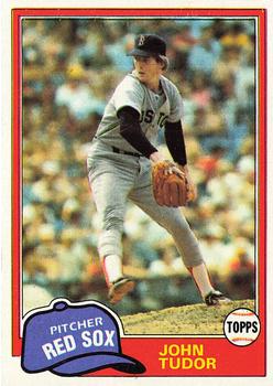 1981 Topps #14 John Tudor Front