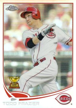 2013 Topps Chrome - Refractors #123 Todd Frazier Front