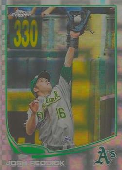 2013 Topps Chrome - X-Fractors #91 Josh Reddick Front