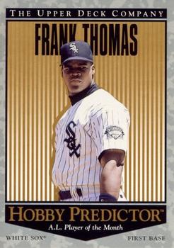 1996 Upper Deck - Predictors: Hobby #H8 Frank Thomas Front