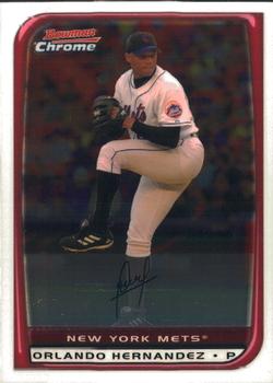 2008 Bowman Chrome #131 Orlando Hernandez Front