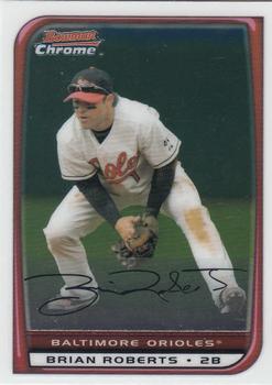 2008 Bowman Chrome #159 Brian Roberts Front