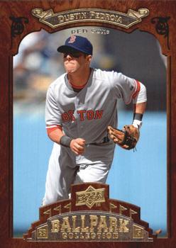 2008 Upper Deck Ballpark Collection #15 Dustin Pedroia Front