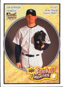 2008 Upper Deck Baseball Heroes #120 Ian Kennedy Front