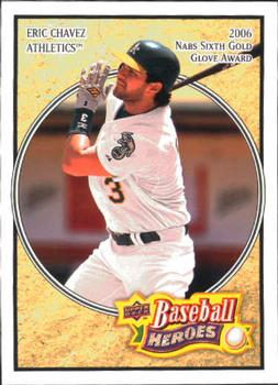 2008 Upper Deck Baseball Heroes #128 Eric Chavez Front