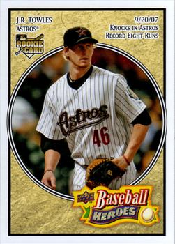 2008 Upper Deck Baseball Heroes #73 J.R. Towles Front