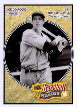 2008 Upper Deck Baseball Heroes #127 Joe DiMaggio Front