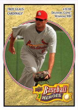 2008 Upper Deck Baseball Heroes #157 Troy Glaus Front
