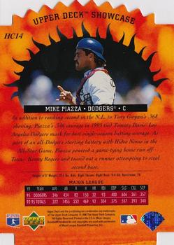 1996 Upper Deck - Hot Commodities #HC14 Mike Piazza Back