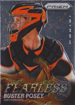 2013 Panini Prizm - Fearless #F1 Buster Posey Front