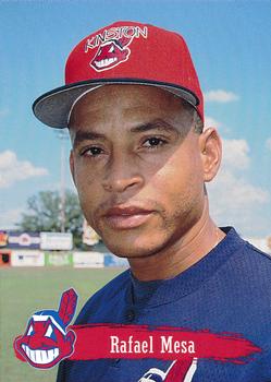 1995 Multi-Ad Kinston Indians #19 Rafael Mesa Front