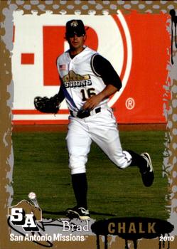 2010 Grandstand San Antonio Missions #NNO Brad Chalk Front