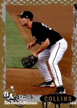 2010 Grandstand San Antonio Missions #NNO Michael Collins Front