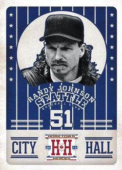 2013 Panini Hometown Heroes - City Hall #CH3 Randy Johnson Front