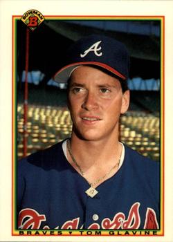 1990 Bowman - Limited Edition (Tiffany) #2 Tom Glavine Front