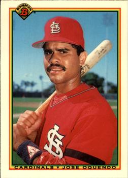 1990 Bowman - Limited Edition (Tiffany) #200 Jose Oquendo Front