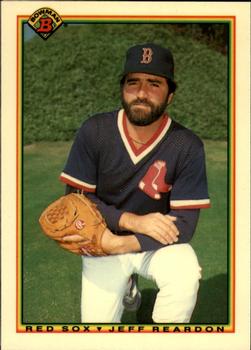 1990 Bowman - Limited Edition (Tiffany) #265 Jeff Reardon Front