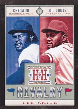 2013 Panini Hometown Heroes - Rivalry Black #R14 Lee Smith Front