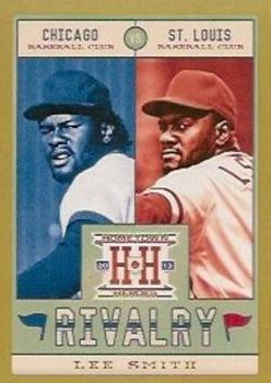 2013 Panini Hometown Heroes - Rivalry Gold #R14 Lee Smith Front