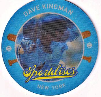 2013 Panini Hometown Heroes - Sport Discs #SD46 Dave Kingman Front