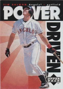 1996 Upper Deck - Power Driven #PD14 Tim Salmon Front