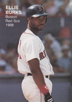 1988 Boston Red Sox (unlicensed) #4 Ellis Burks Front