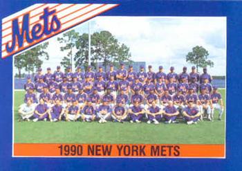 1990 Kahn's New York Mets #NNO Team Photo Front