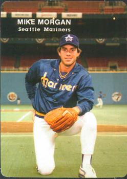 1985 Mother's Cookies Seattle Mariners #25 Mike Morgan Front
