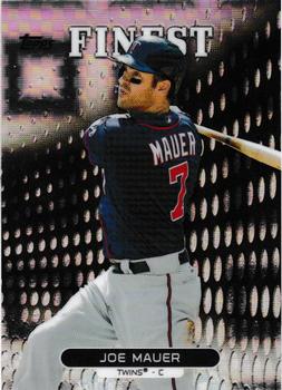 2013 Finest - X-Fractors #67 Joe Mauer Front