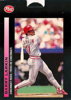 1993 Post Canada Limited Edition #15 Barry Larkin Front