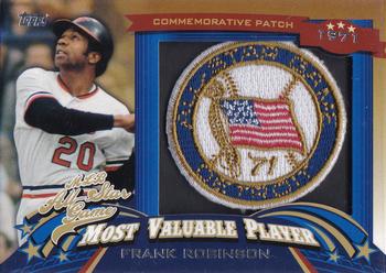 2013 Topps Update - All-Star Game MVP Commemorative Patches #ASMVP-6 Frank Robinson Front