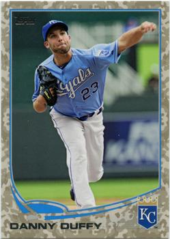 2013 Topps Update - Camo #US122 Danny Duffy Front