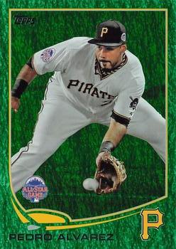 2013 Topps Update - Emerald #US28 Pedro Alvarez Front