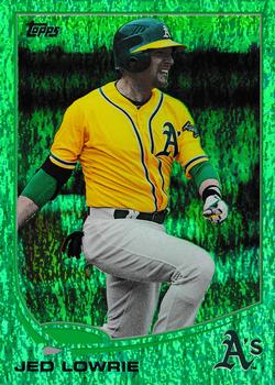 2013 Topps Update - Emerald #US266 Jed Lowrie Front
