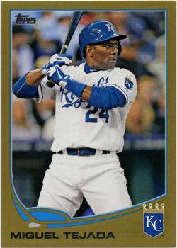 2013 Topps Update - Gold #US170 Miguel Tejada Front