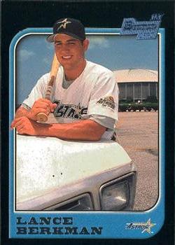 1997 Bowman #438 Lance Berkman Front