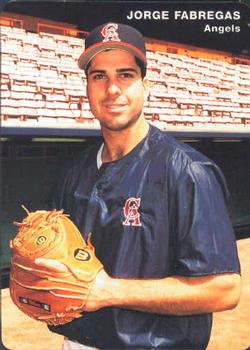 1994 Mother's Cookies California Angels #26 Jorge Fabregas Front